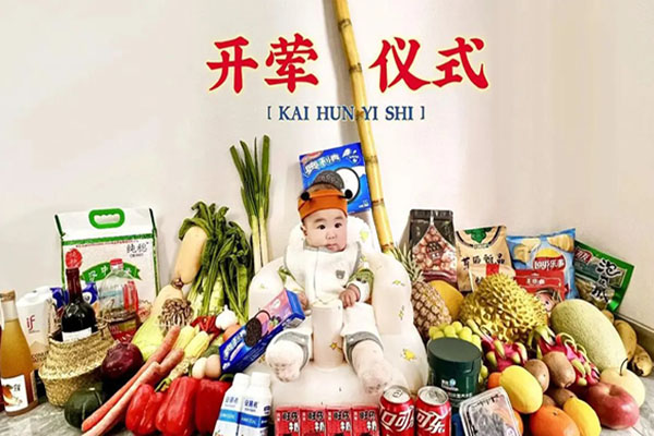 小孩开荤仪式民间顺口溜分享，男娃和女娃不一样