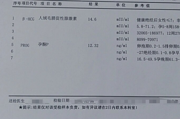 鲜胚移植失败的六大征兆，HCG增长停滞或下降‌