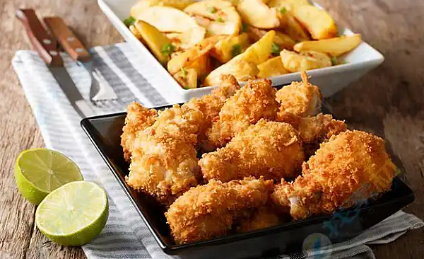 炸鸡是一种油腻的食物