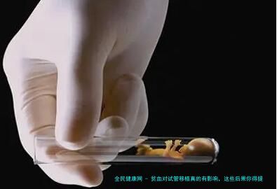 贫血对试管移植真的有影响，这些后果你得提前知道