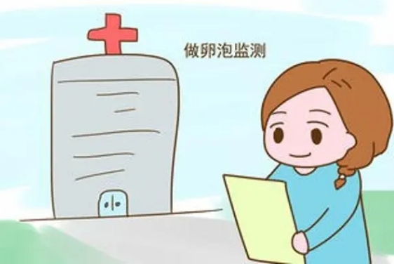 月经周期的第9天进行卵泡监测
