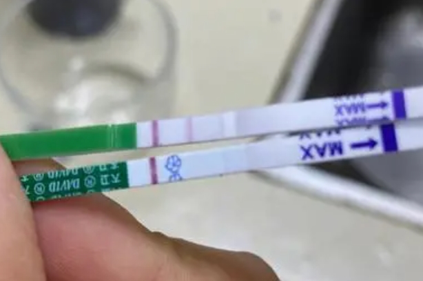 前期连着4天用大卫试纸都显示弱阳一直不加深说明hcg没涨吗？