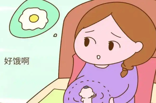 孕七周总是饿说明胚胎发育好，是基础代谢的频率加快导致