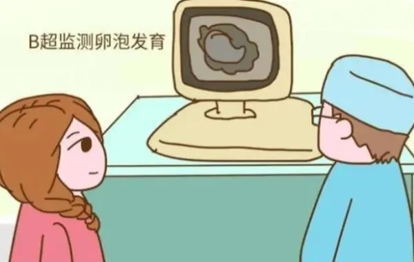可以在超声监测辅助下观察排卵