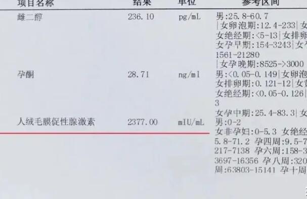 试管移植囊胚后hcg数值低停药后还在继续升高正常吗？