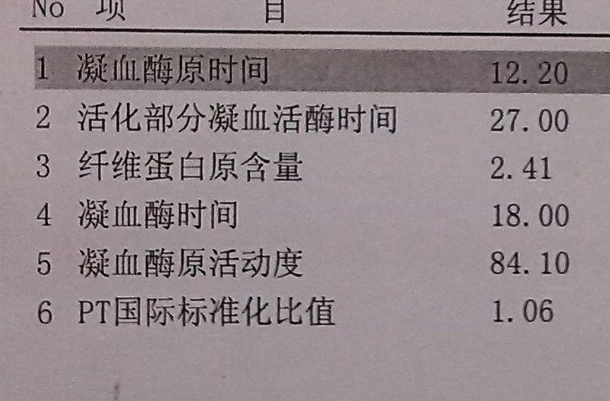 血凝四项检查结果意义，掌握后可查看自身健康状况