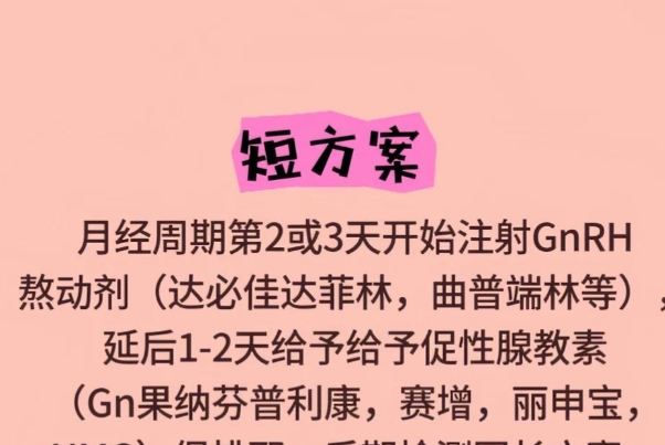 试管短方案，省时省钱又省心