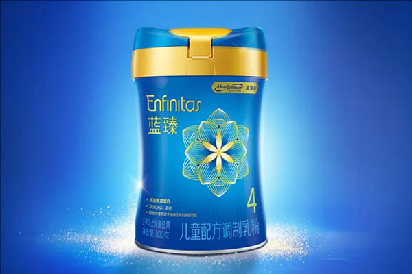 美赞臣奶粉DHA的添加量很高