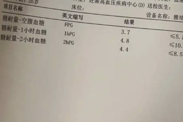 孕期查糖耐的流程表