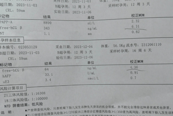 唐氏筛查一次过的秘诀，科学的态度和放松的心情