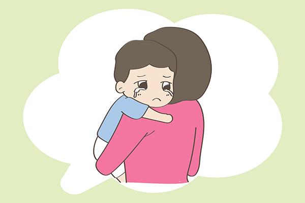 认母后见到妈妈会停止啼哭