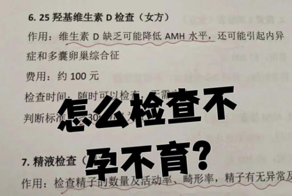 不孕不育常规项目有精液分析