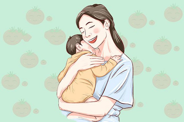二个月宝宝会认母了