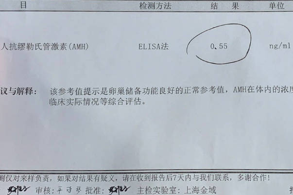amh低提示卵巢储备功能下降