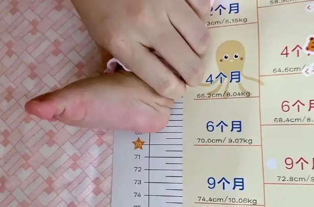 0-12个月婴儿身高体重变化较大