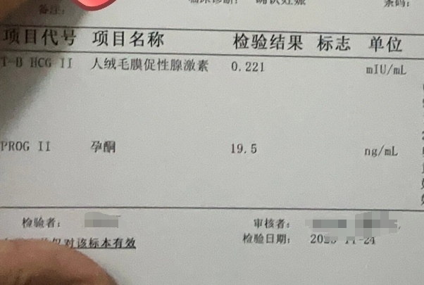 试管囊胚移植14天hcg对照表，每天的数值都在往上涨